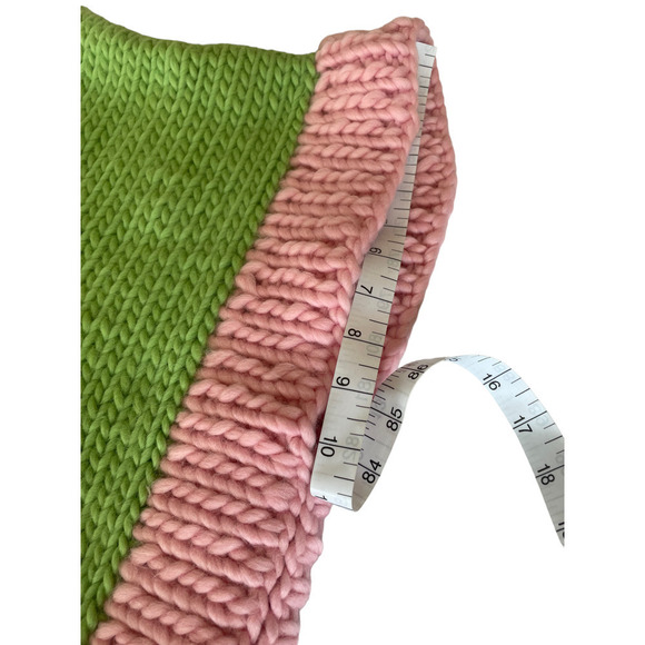 Free People Hope Macaulay Cartoon Vest Top Sz L/XL Chunky Knit Handmade Luxury - Picture 13 of 14